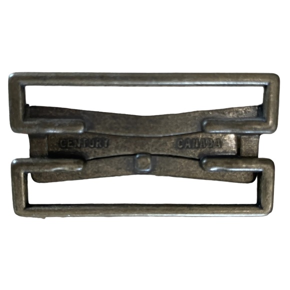 Vintage 80s Braided Madras Plaid Cinch Waist Belt Brass Buckle Adjustable Length - Picture 8 of 9